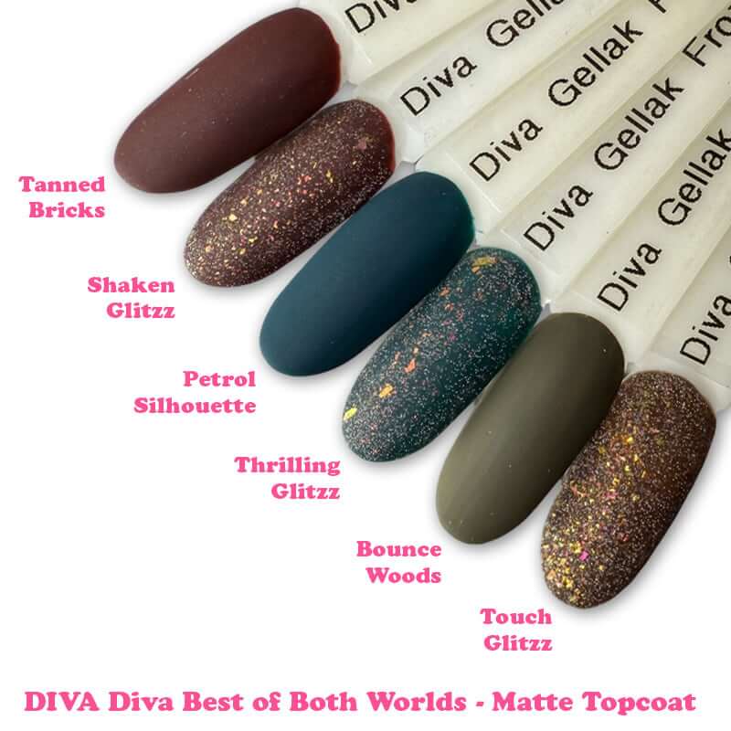 DIVA Gellak Diva Best of Both Worlds Collection 6x 10 ml #