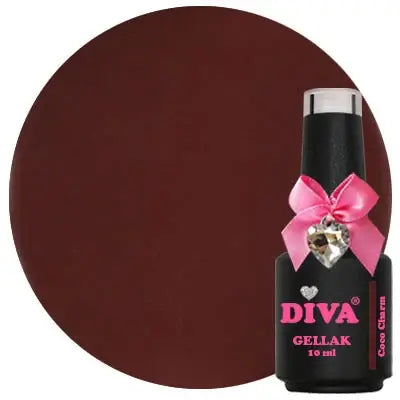 DIVA Gellak Brown Rebel Diva Edition Collection 6x 10 ml #B - met gratis Colorpop Stickers