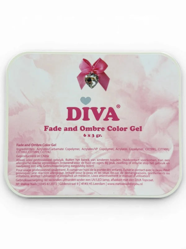 Diva Fade en Ombre Color Gel Box