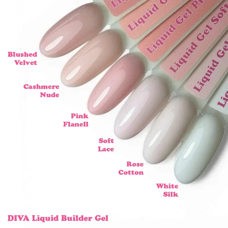 DIVA Liquid Builder Gel Blushed Velvet 30 ml