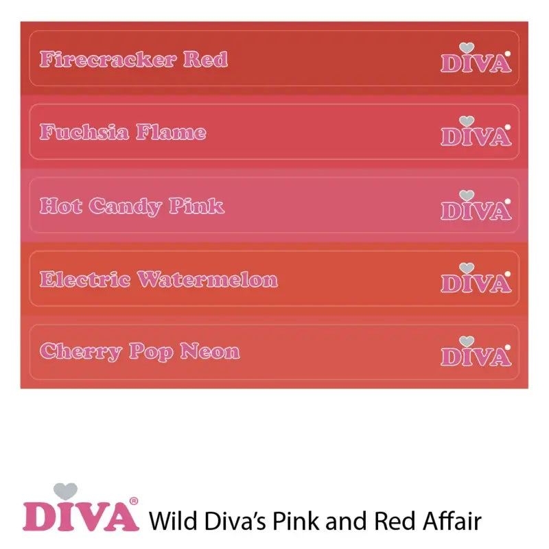 DIVA One Coat Gellak Fuchsia Flame 6 ml
