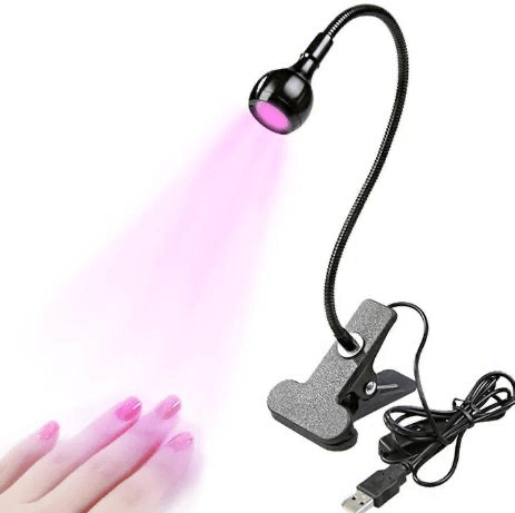 Clip On Nail Flash Cure Light
