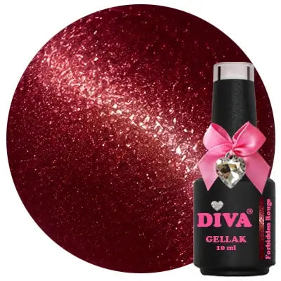 DIVA Gellak Cat Eye Forbidden Rouge 10 ml
