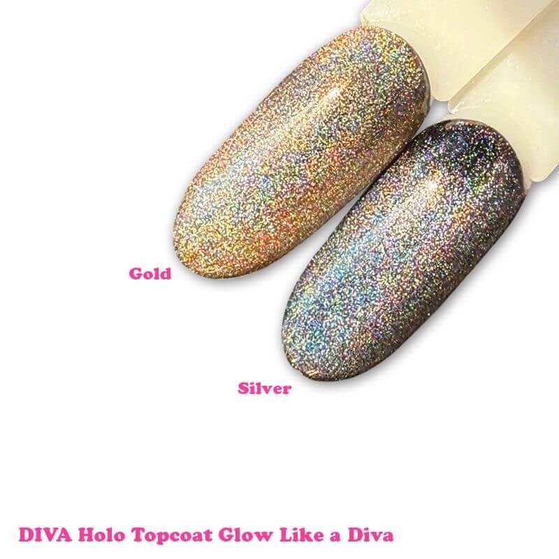 Holo Topcoat Glow Like a Diva No Wipe