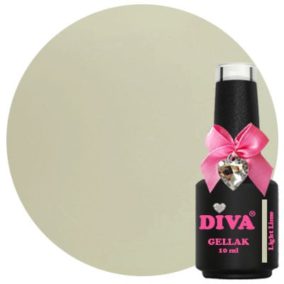 DIVA Gellak Tinted Green Colors Collection 4x 10 ml
