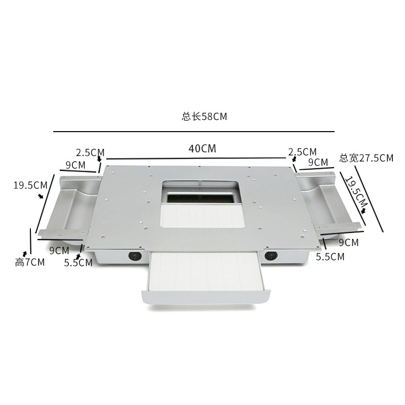 Nail Dust Collector onderbouw
