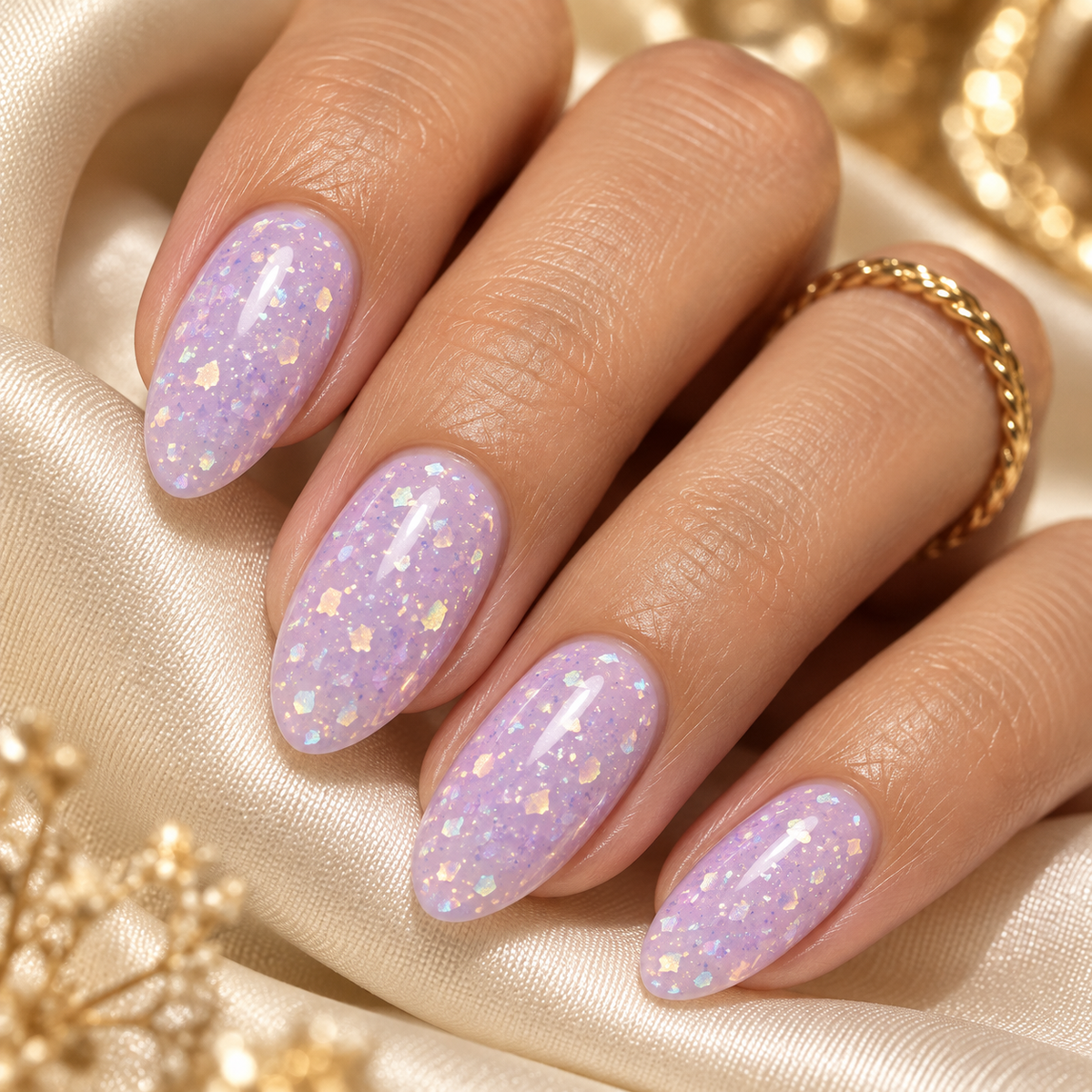 Nagels van dichtbij — All in One Gel Topaz Twinkle