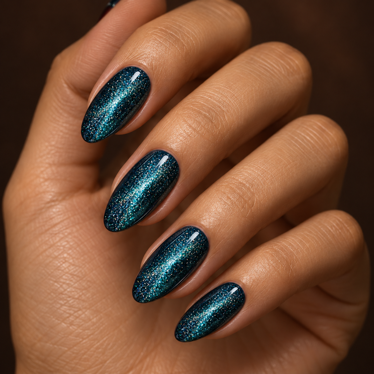 Nagels van dichtbij — DIVA Gellak Cat Eye Glamours Gem 10 ml #F