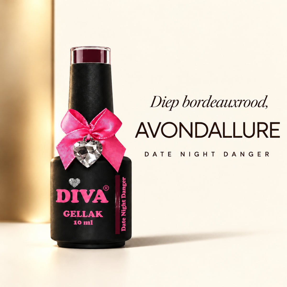 Tekstbeeld — DIVA Gellak Date Night Danger 10 ml