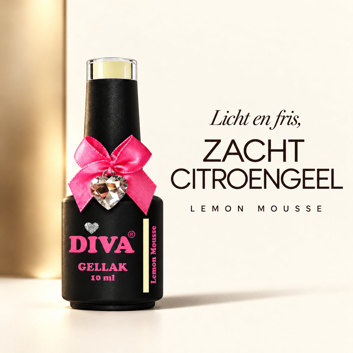 Tekstbeeld — DIVA Gellak Lemon Mousse 10 ml
