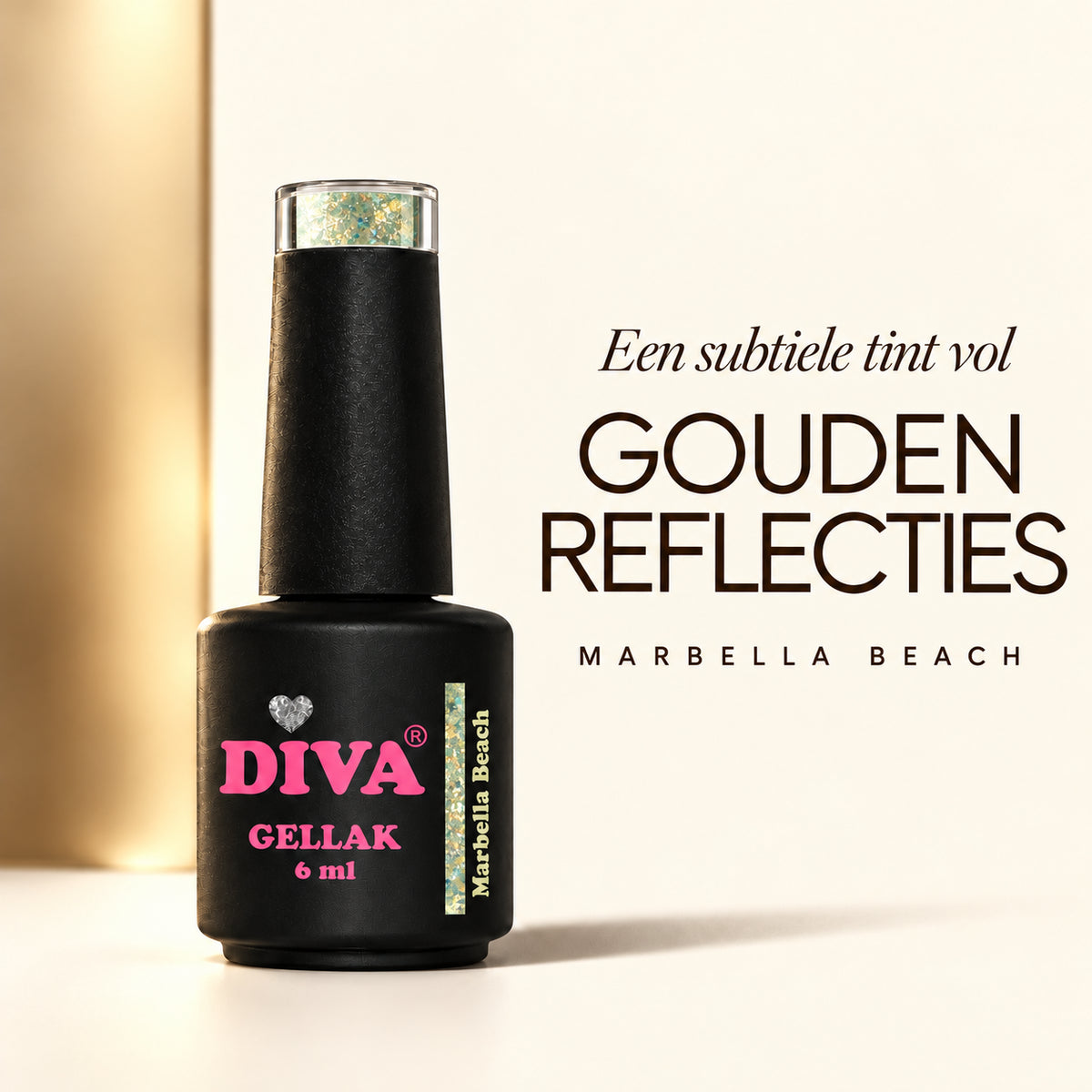 Tekstbeeld — DIVA Gellak Marbella Beach 6 ml