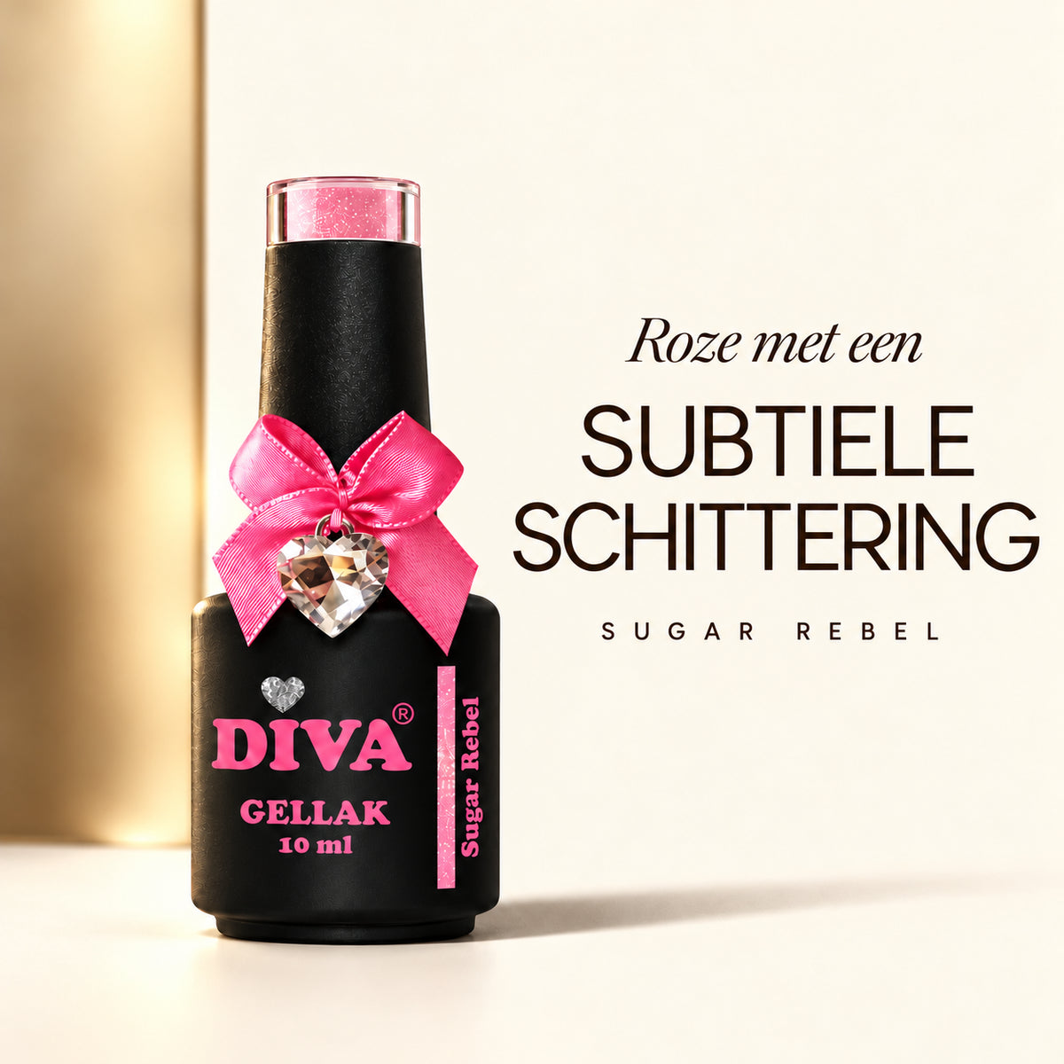 Tekstbeeld — DIVA Gellak Sugar Rebel 10 ml