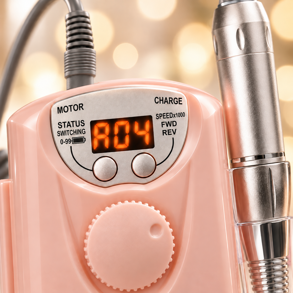 Detail van het product — DIVA Nagelfrees 30.000 rpm - Soft Pink