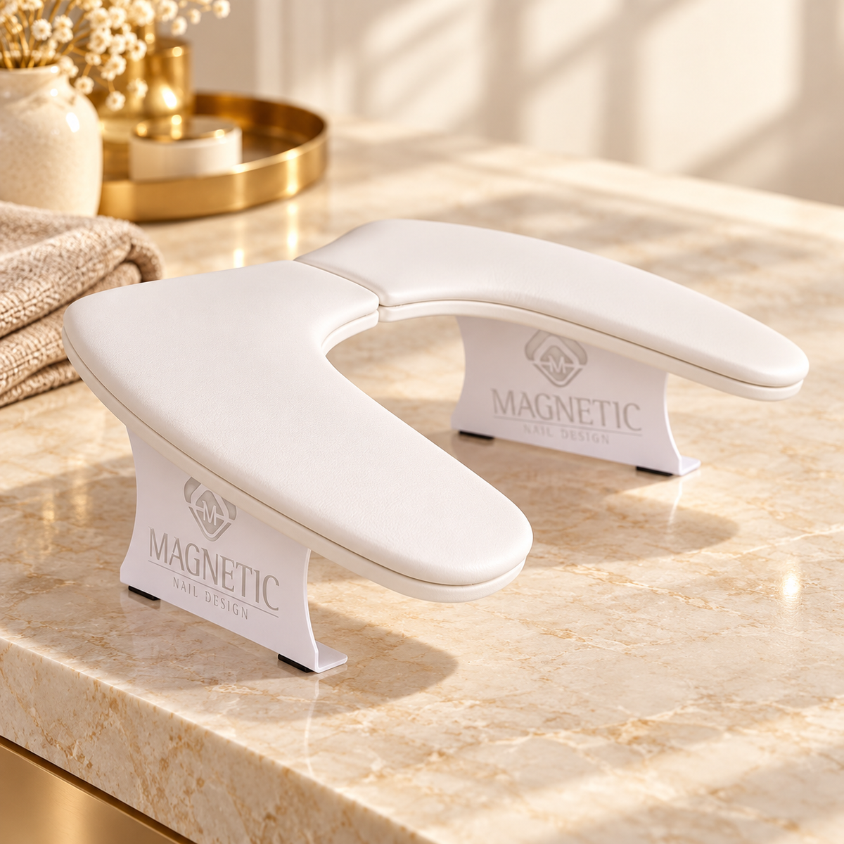 Luxe stilleven — Ergo Arm Rest White