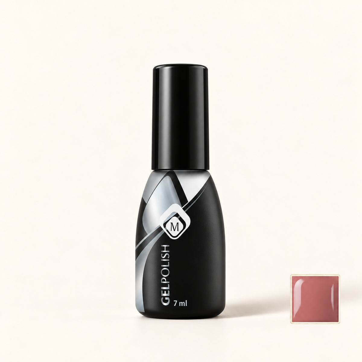 Productfoto met kleurstaaltje — Gelpolish Nude 6