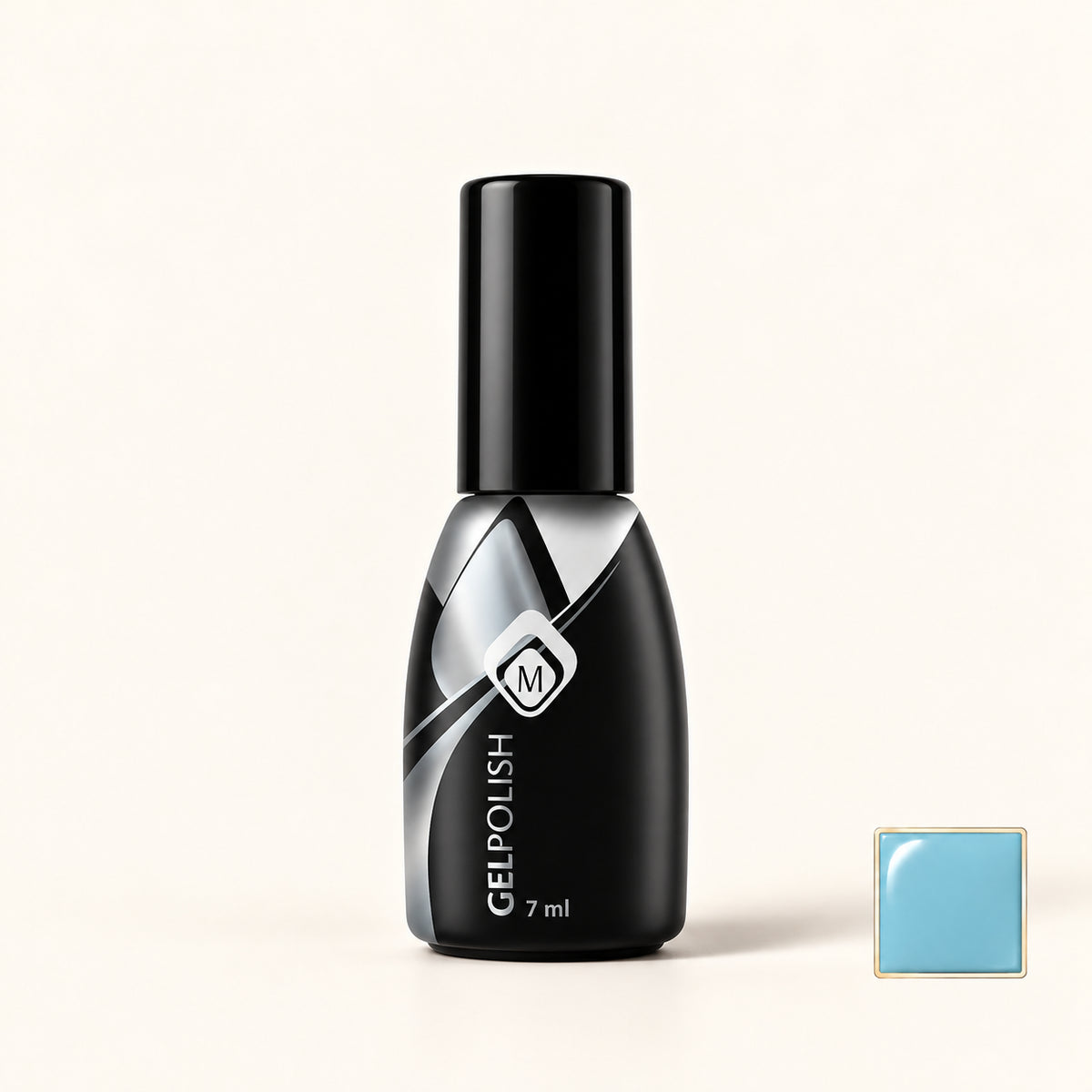 Productfoto met kleurstaaltje — Gelpolish Pastel 4