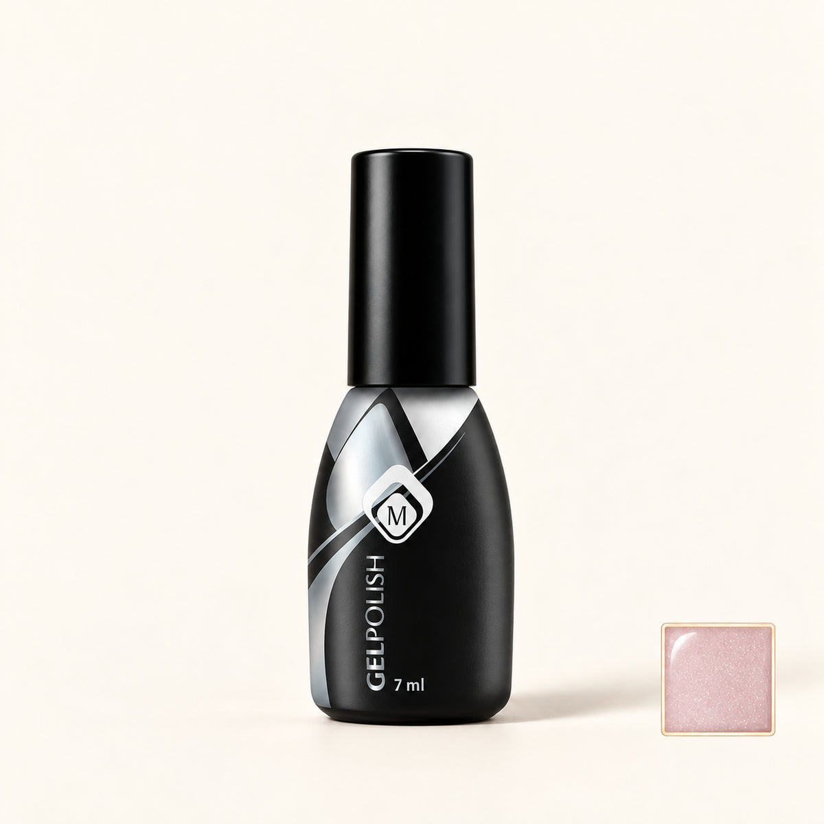 Productfoto met kleurstaaltje — Gelpolish Pearl 8