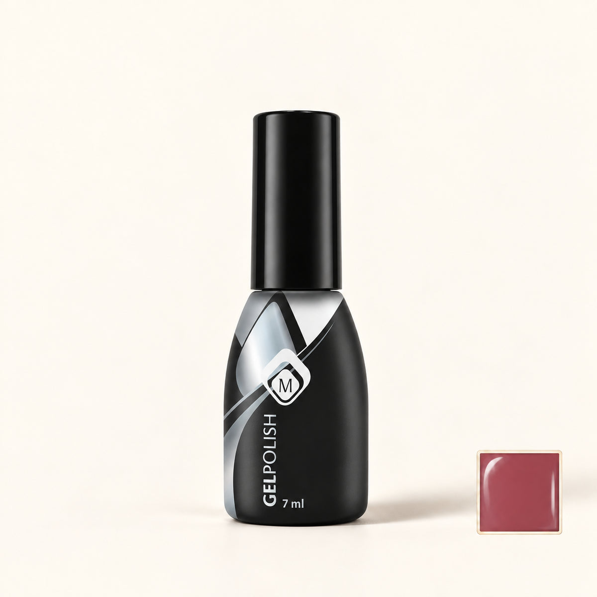 Productfoto met kleurstaaltje — Gelpolish Pink 8