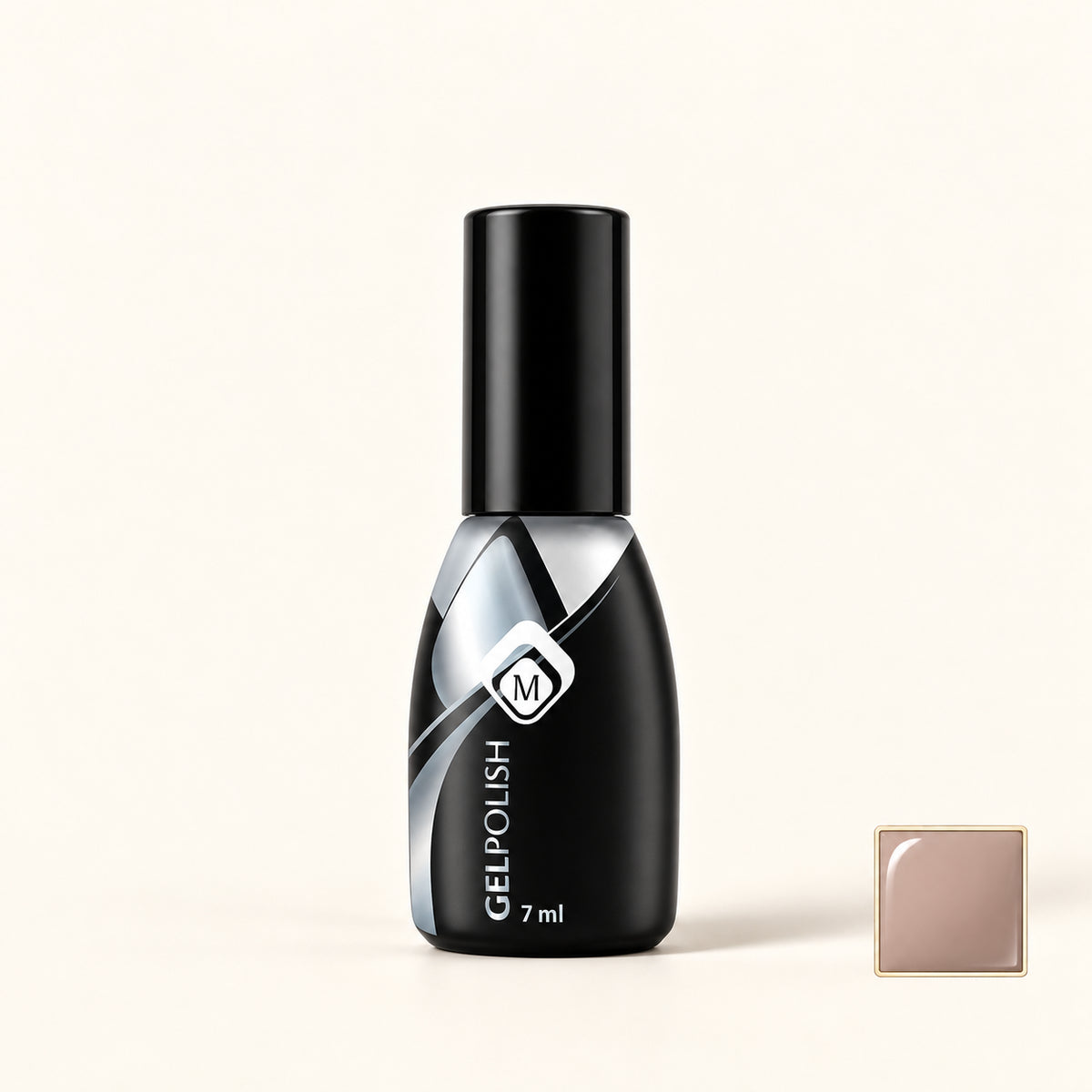 Productfoto met kleurstaaltje — GP 7 ml Beige 2