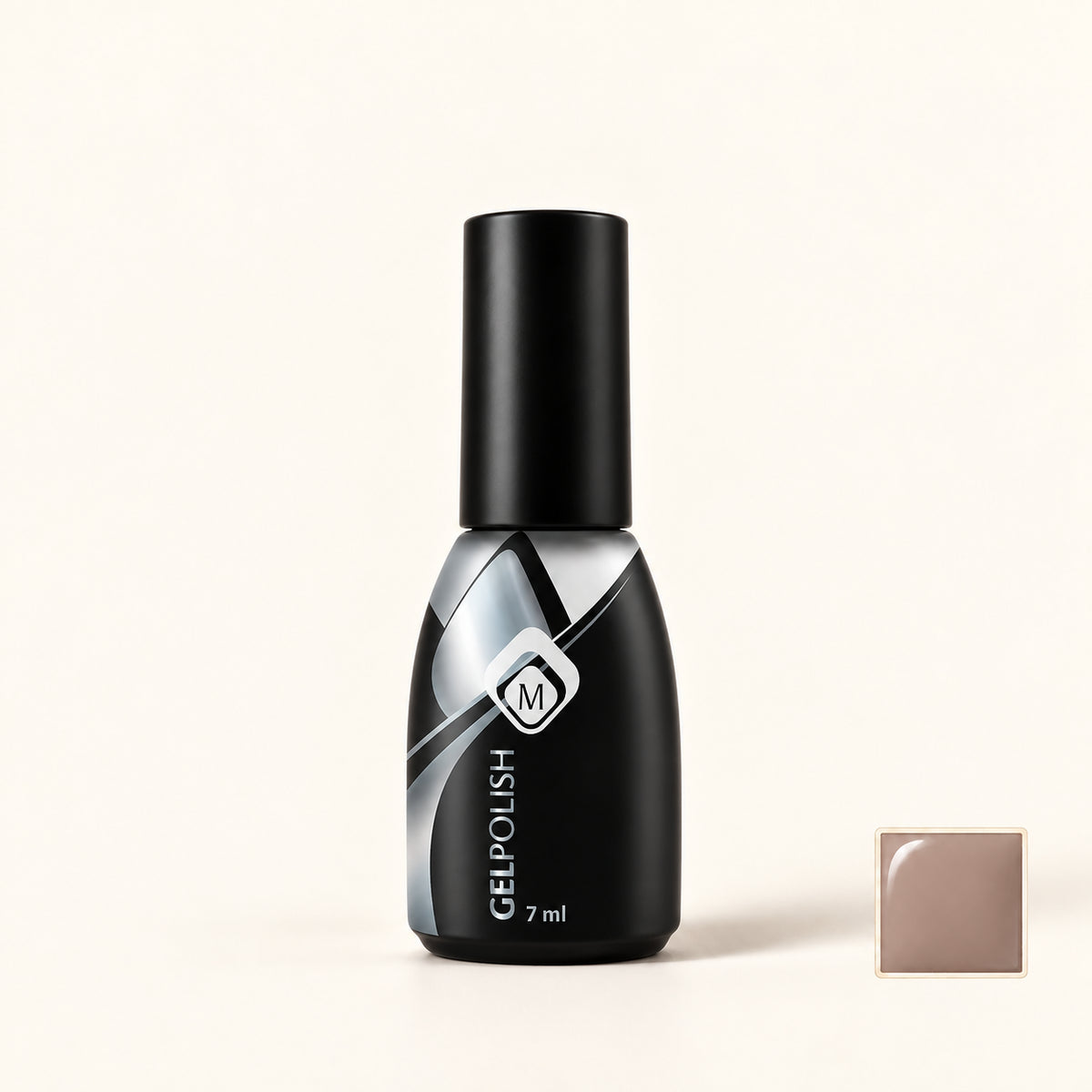 Productfoto met kleurstaaltje — GP 7 ml Beige 3