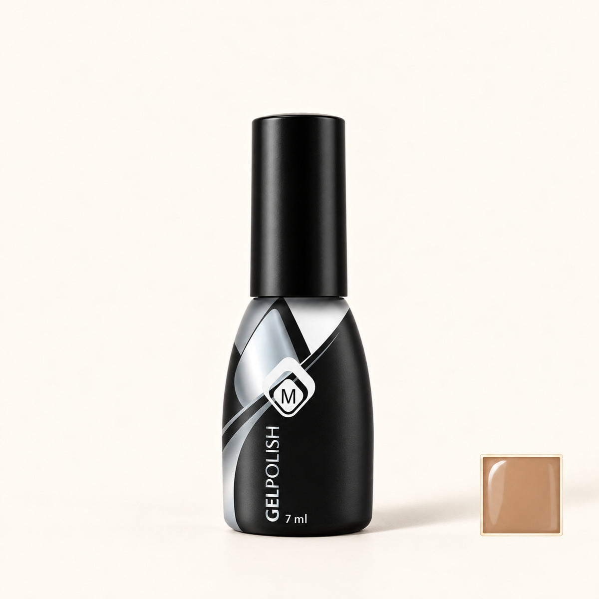 Productfoto met kleurstaaltje — GP 7 ml Beige 4
