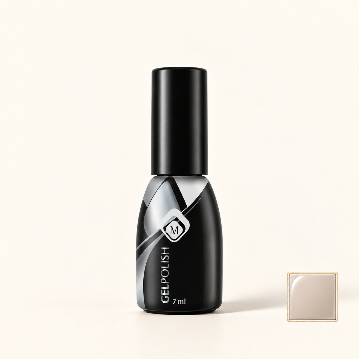 Productfoto met kleurstaaltje — GP 7 ml Grey 1
