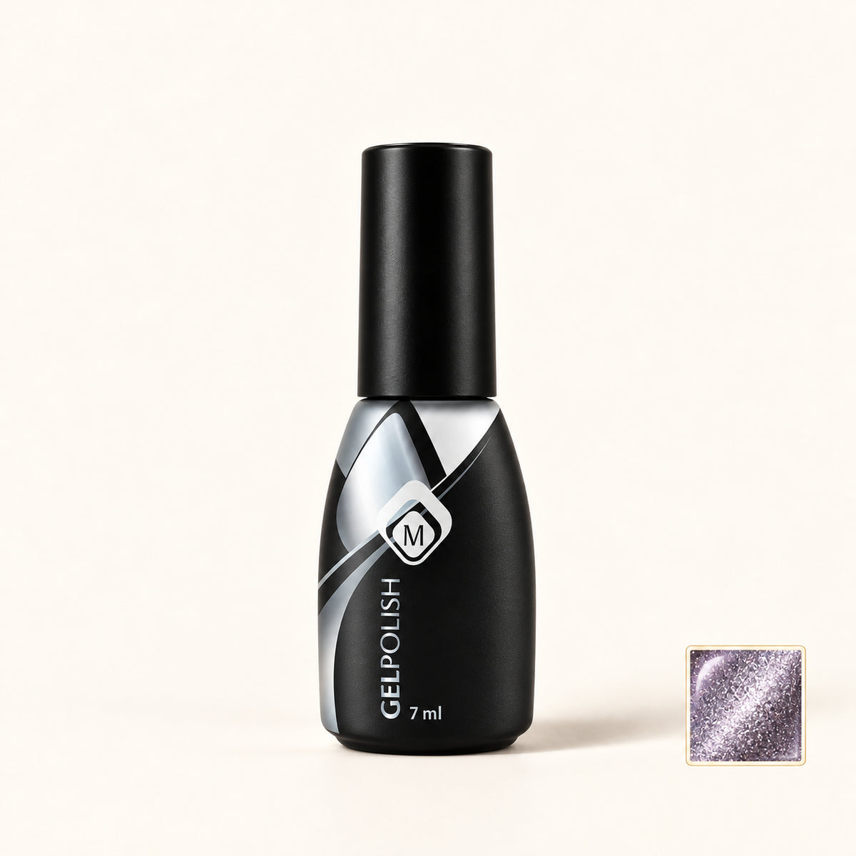 Productfoto met kleurstaaltje — GP 7 ml Metal 1