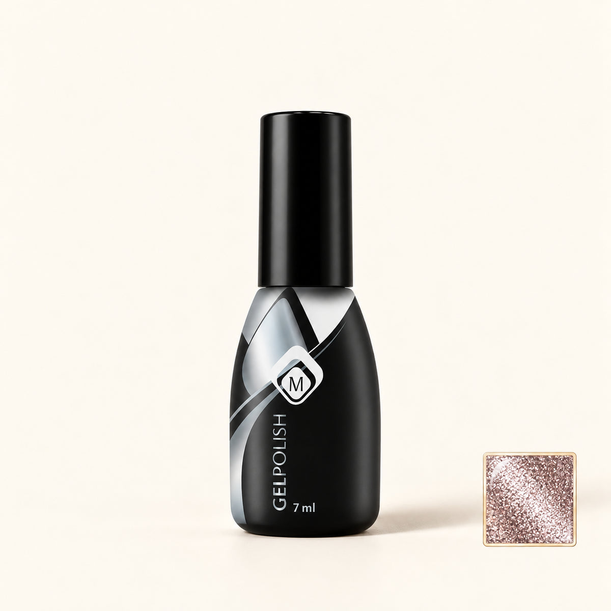 Productfoto met kleurstaaltje — GP 7 ml Metal 3