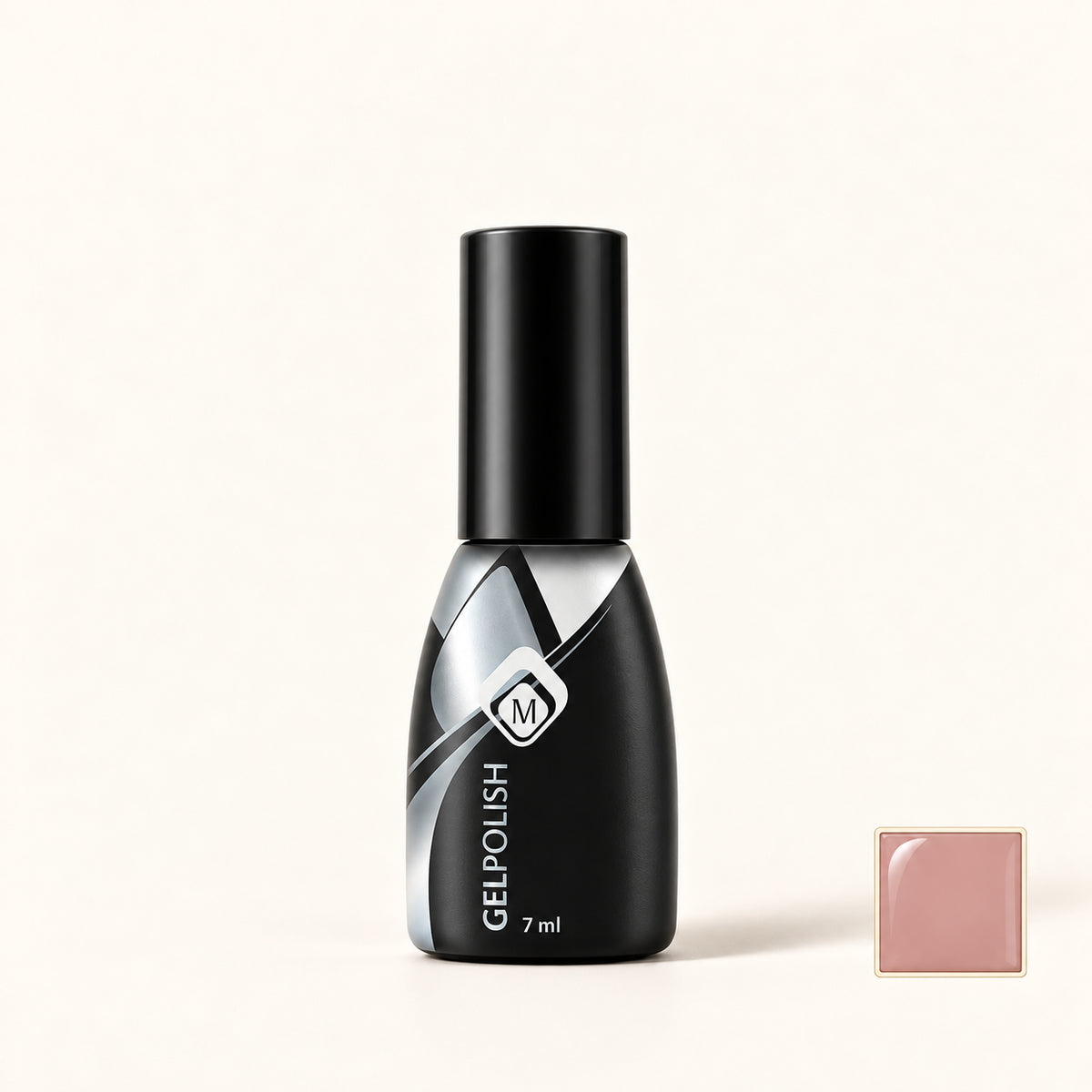 Productfoto met kleurstaaltje — GP 7 ml Nude 2