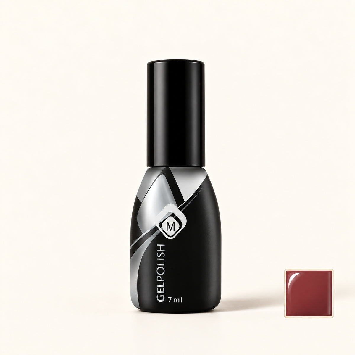 Productfoto met kleurstaaltje — GP 7 ml Nude 4