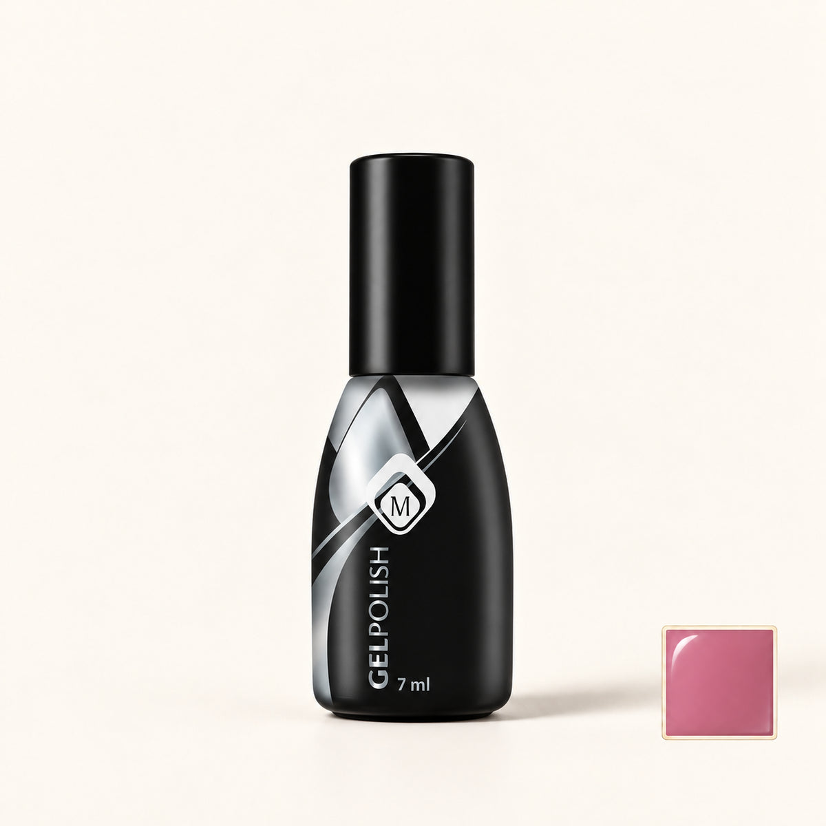 Productfoto met kleurstaaltje — GP 7 ml Pink 2