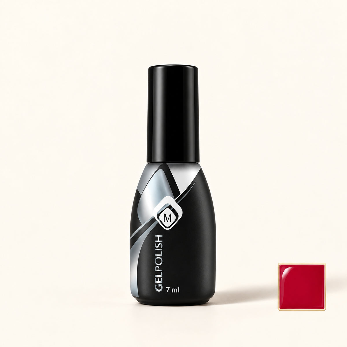 Productfoto met kleurstaaltje — GP 7ml Red 4
