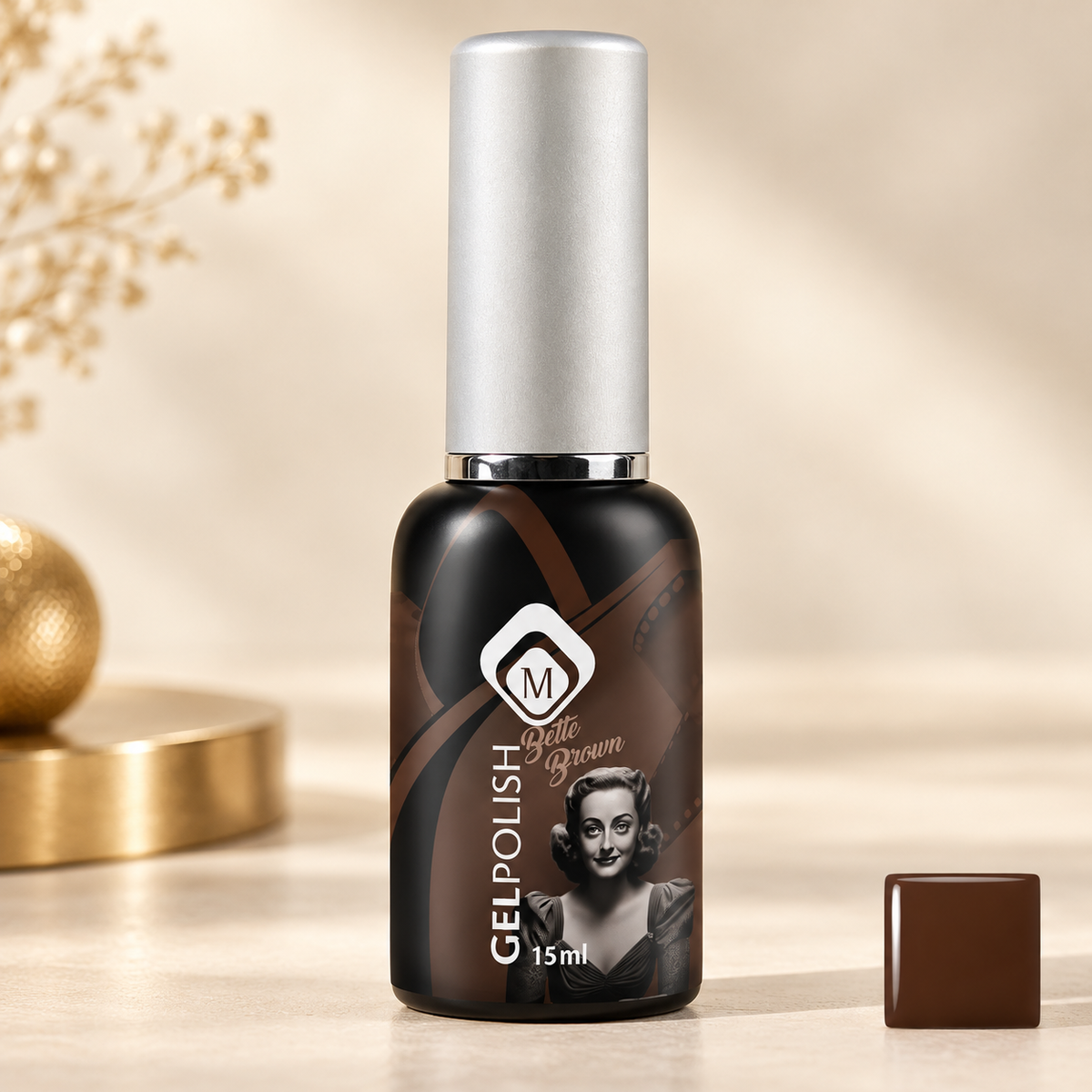 Productfoto met kleurstaal — GP Bette Brown