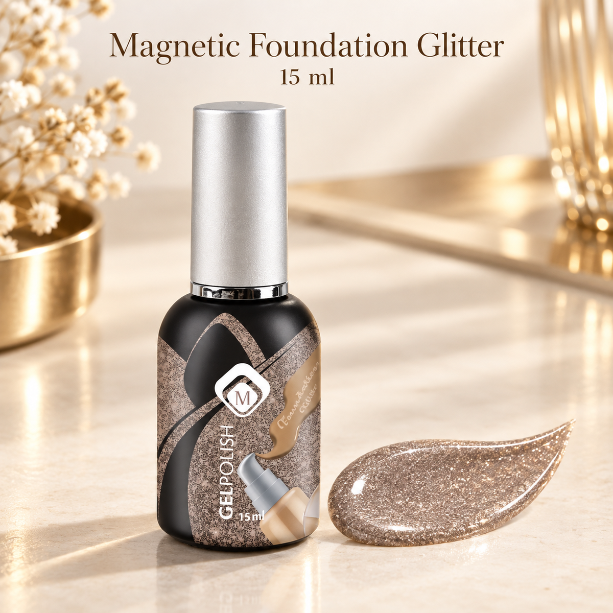 Product met tekst — GP Foundation Glitter