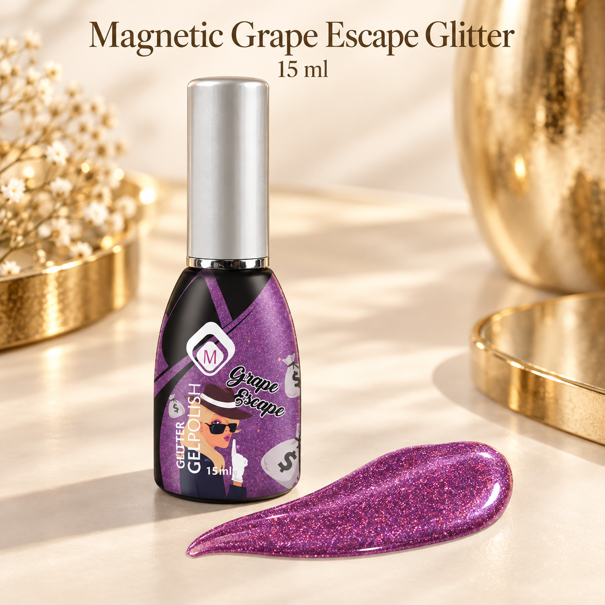 Product met tekst — GP Grape Escape Glitter