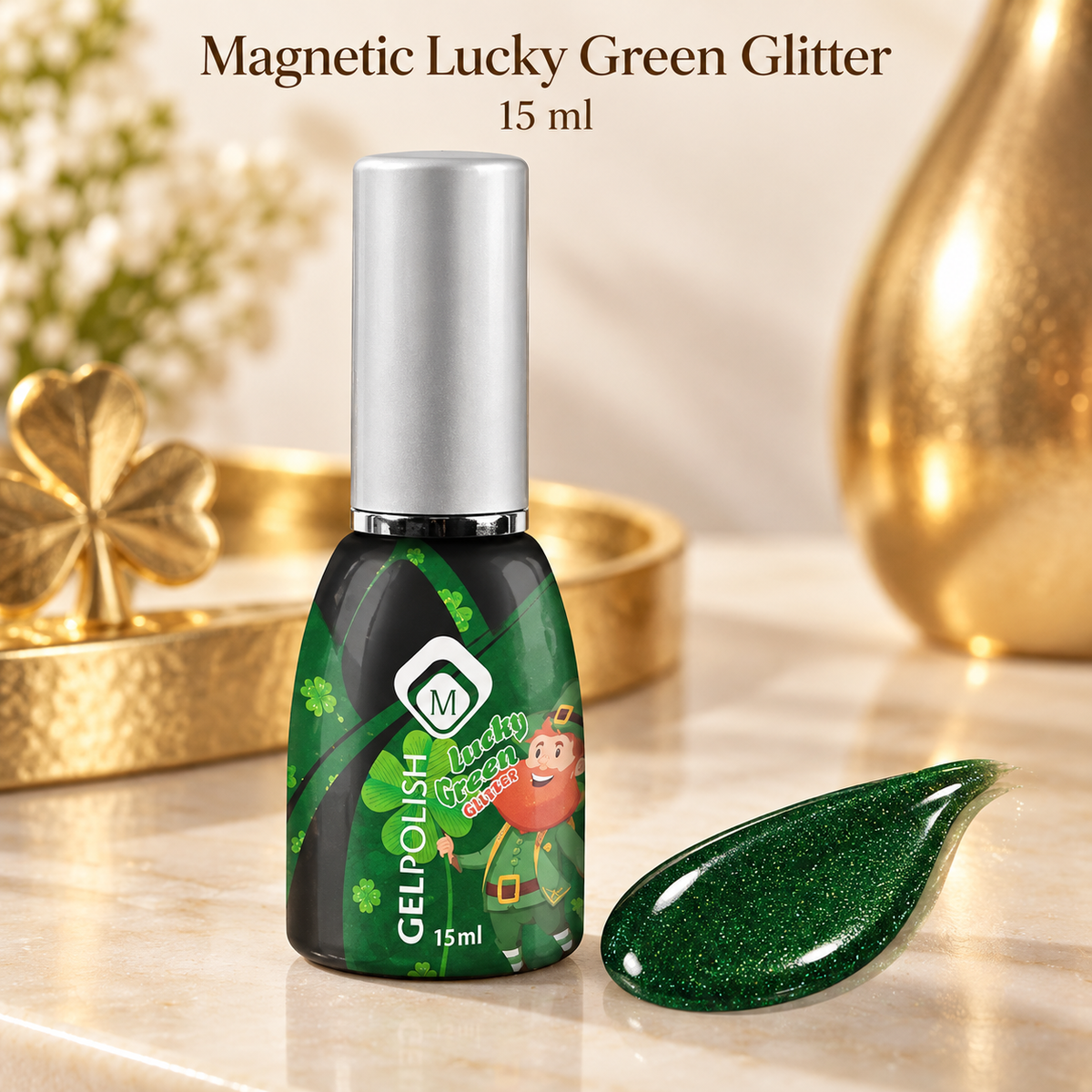 Product met tekst — GP Lucky Green Glitter