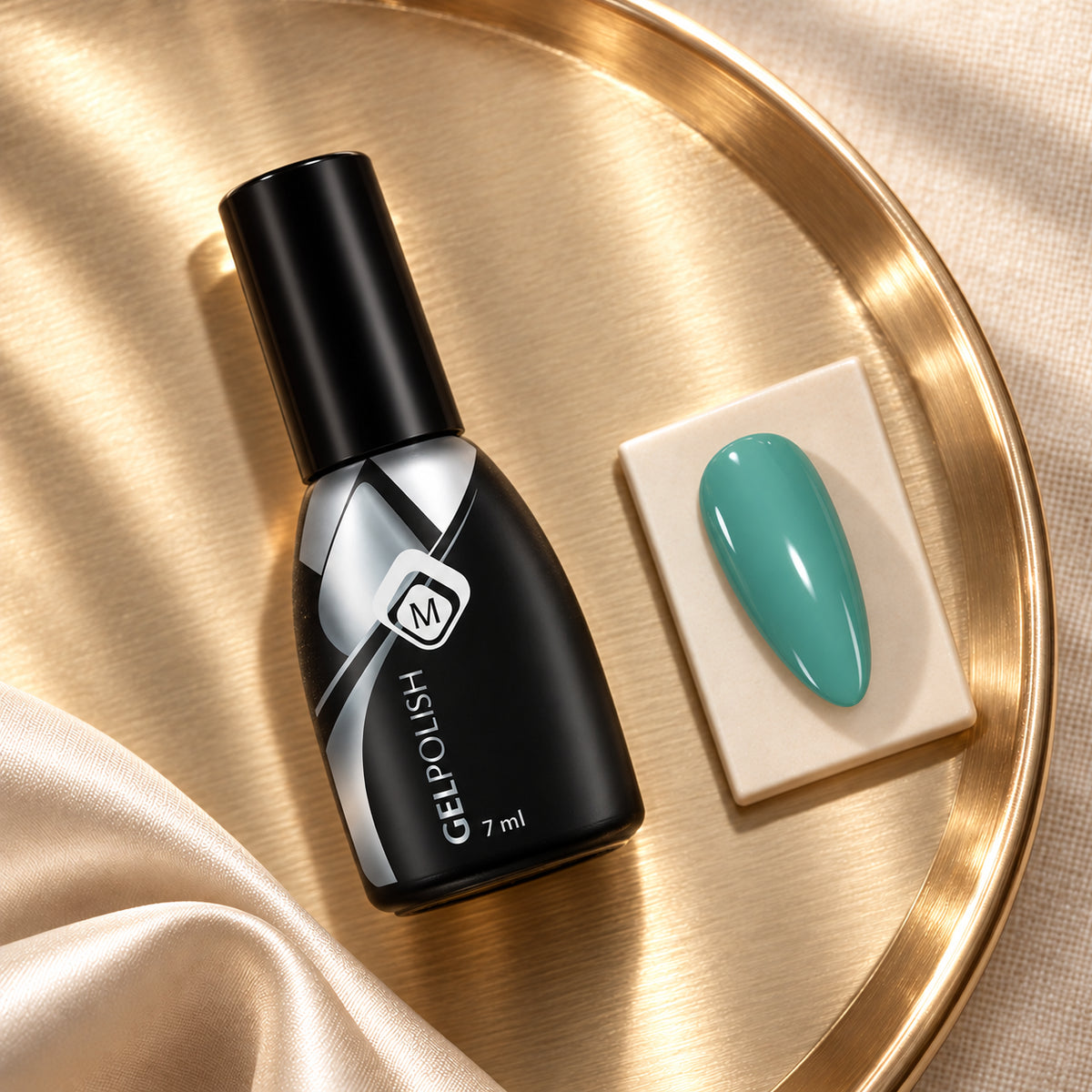 Gouden flatlay — GP Mint 1