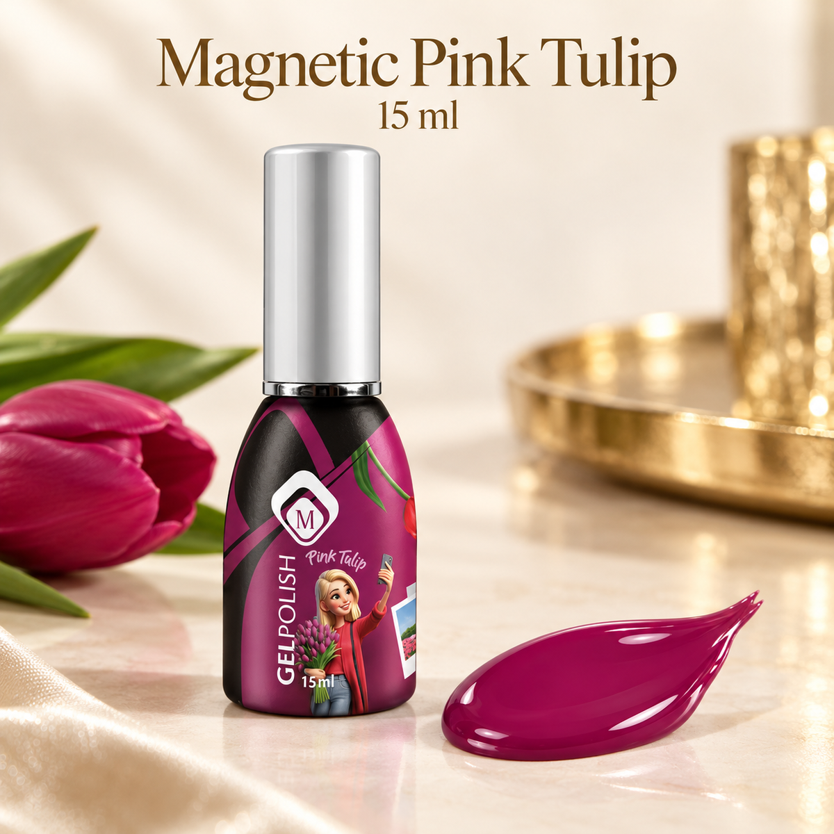 Product met tekst — GP Pink Tulip