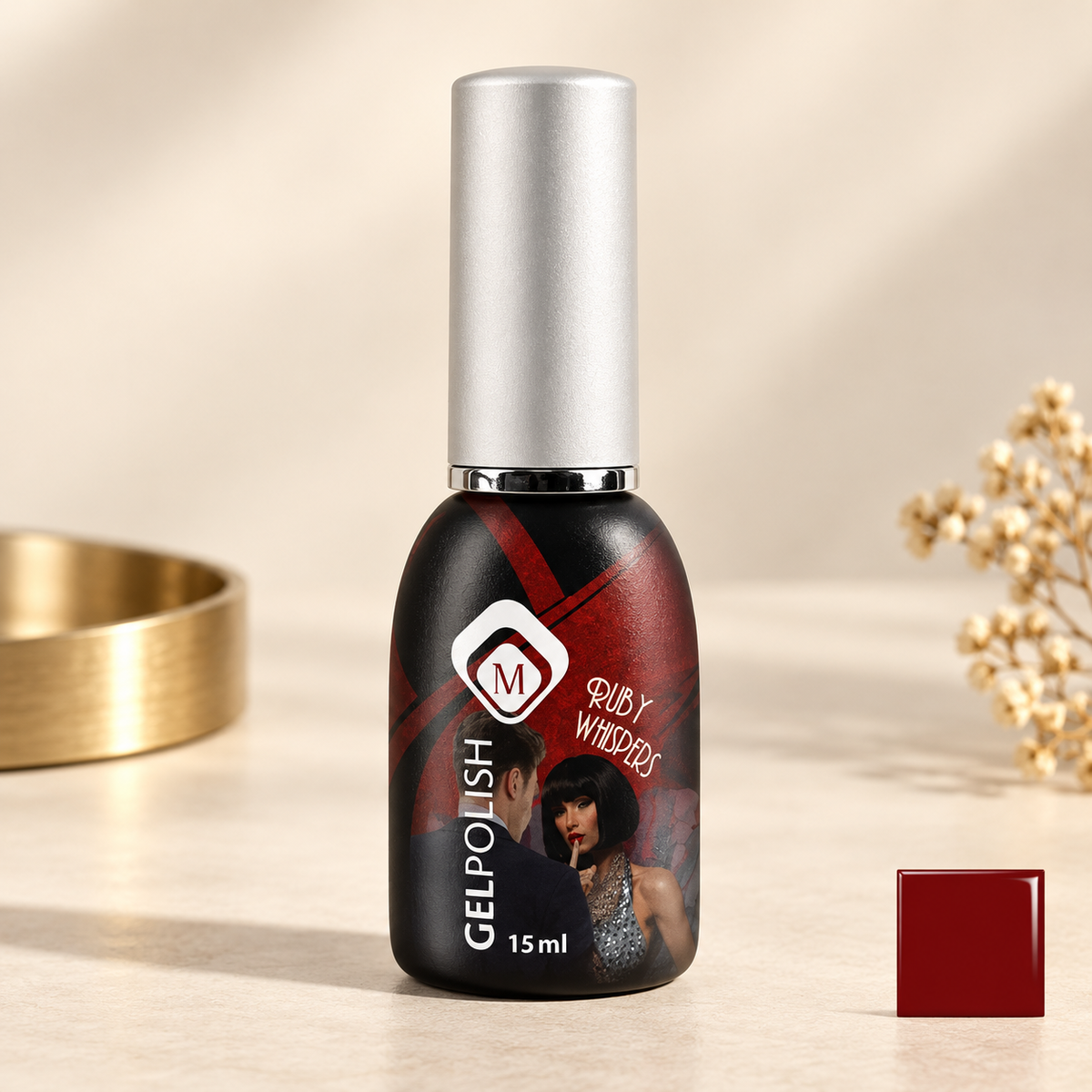 Productfoto met kleurstaal — GP Ruby Whispers