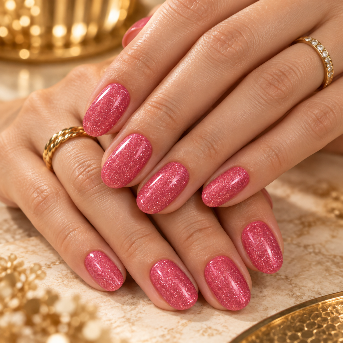 Manicure en sfeer — GP Shocking Pink Glitter