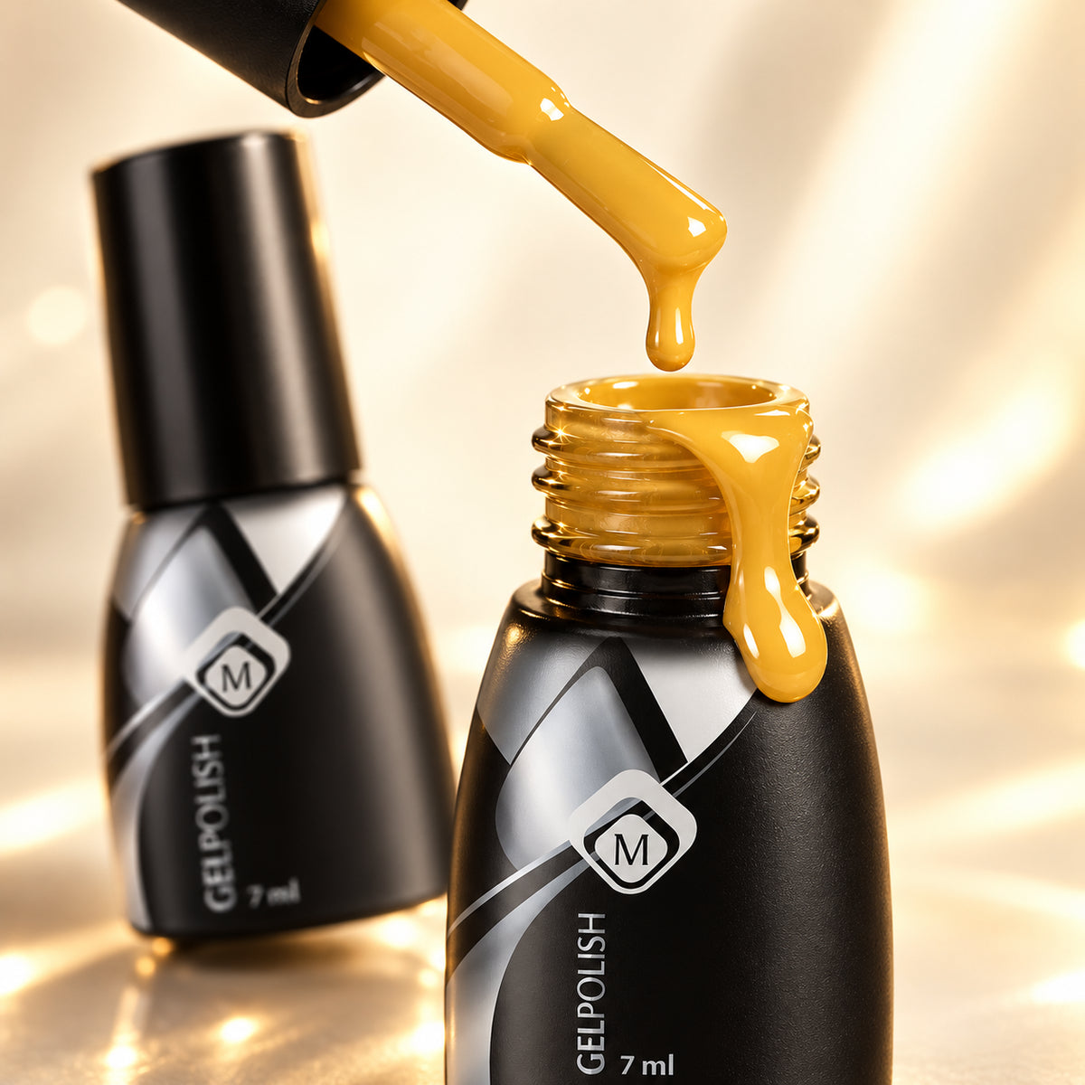 Druppel- en textuurdetail — GP Yellow 1