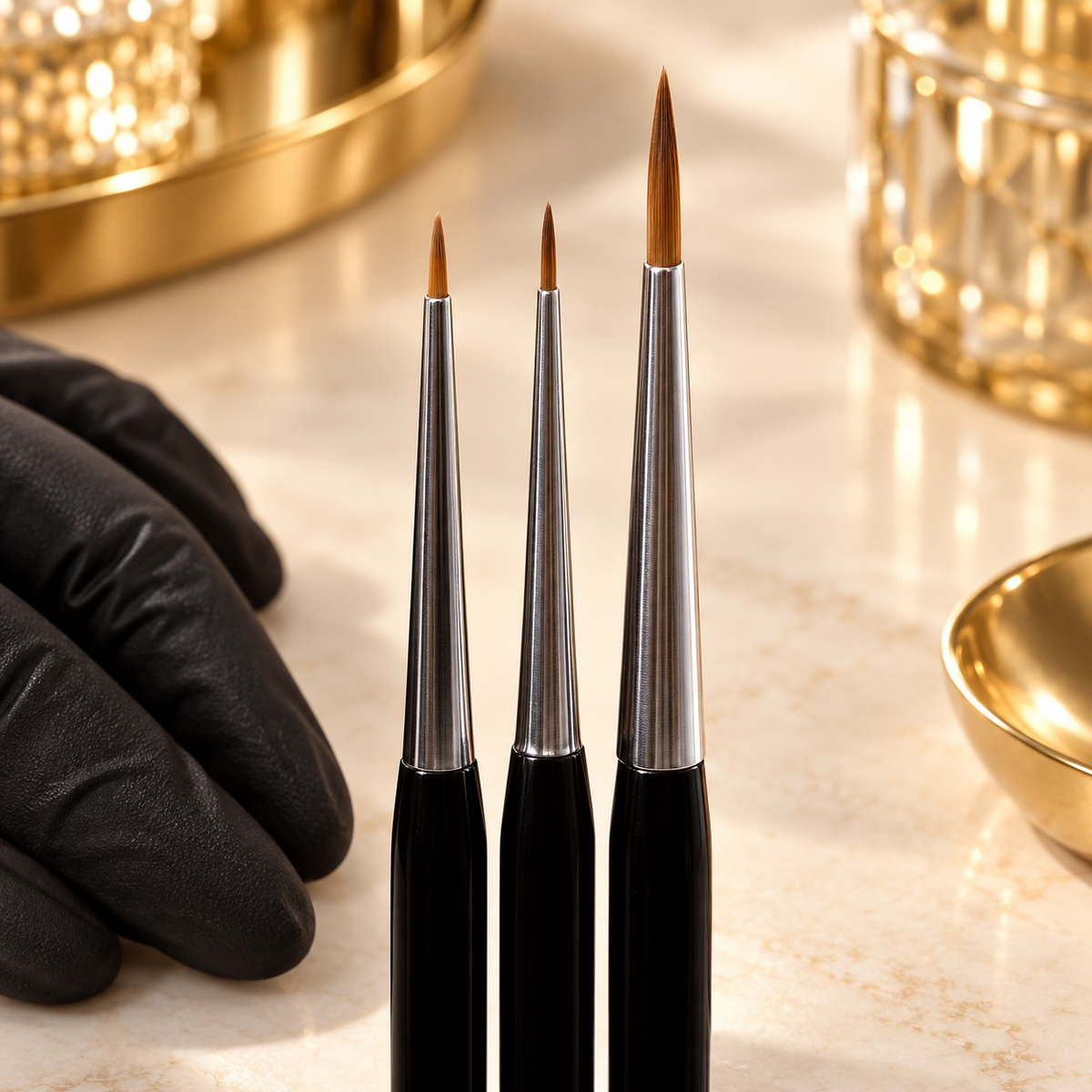 In de salon — The NEW Detailers 3 pc. Brush set