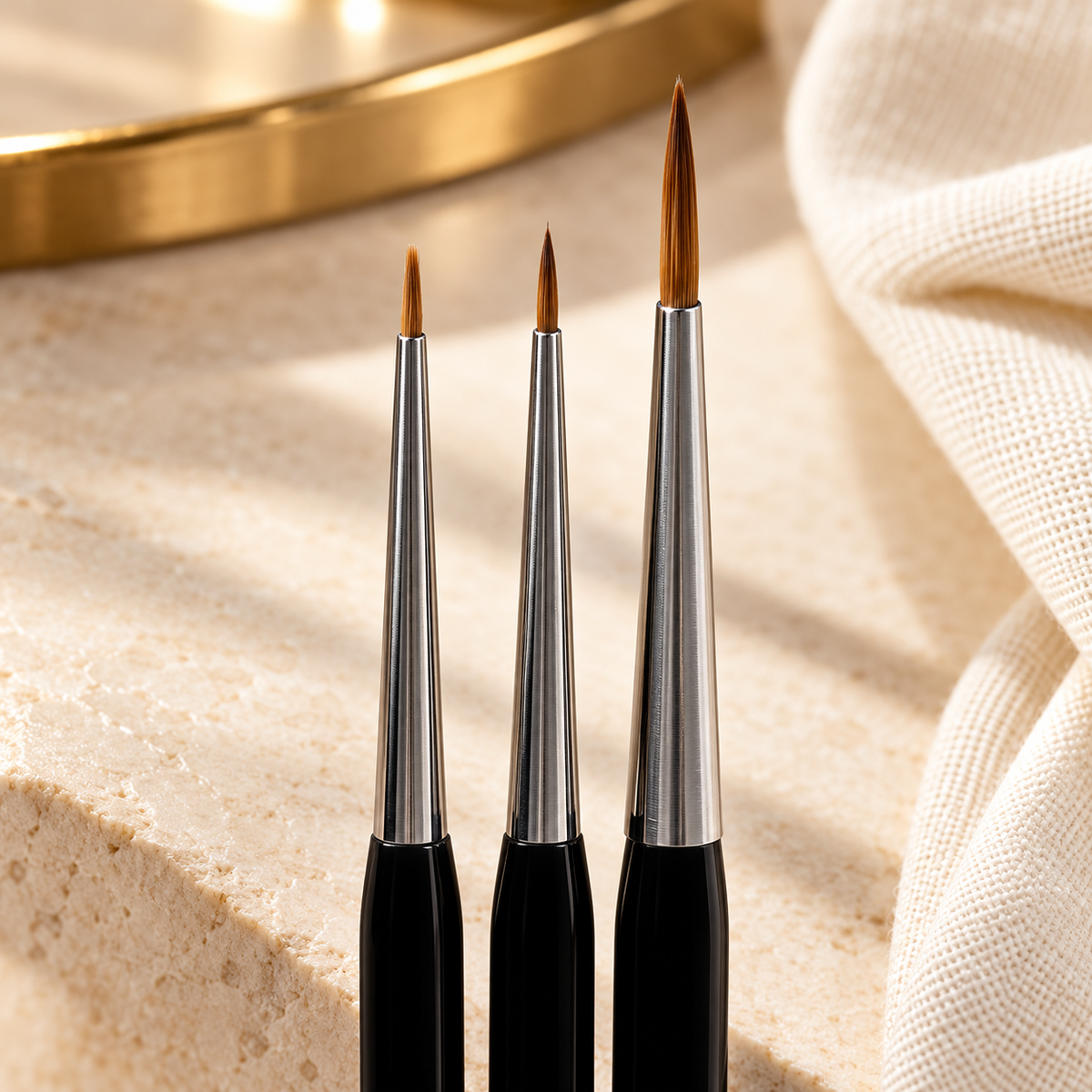 Luxe productbeeld — The NEW Detailers 3 pc. Brush set