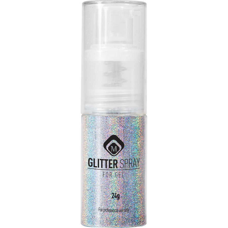 Glitter Spray Hologram Silver 24 gr