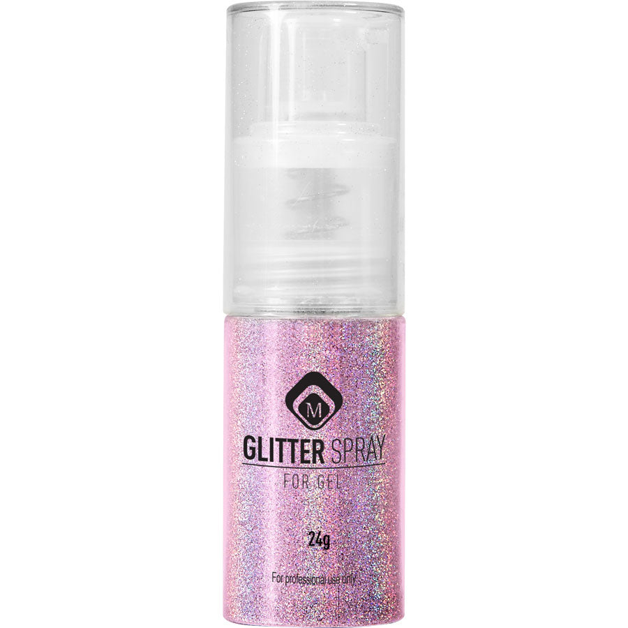Glitter Spray Hologram Pink 24g