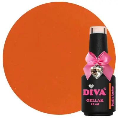 DIVA Gellak Spicy Earth Diva Shades Collection 8x 10 ml - met gratis Colorpop Stickers