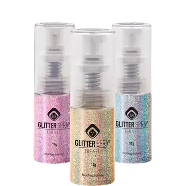 Glitter nail