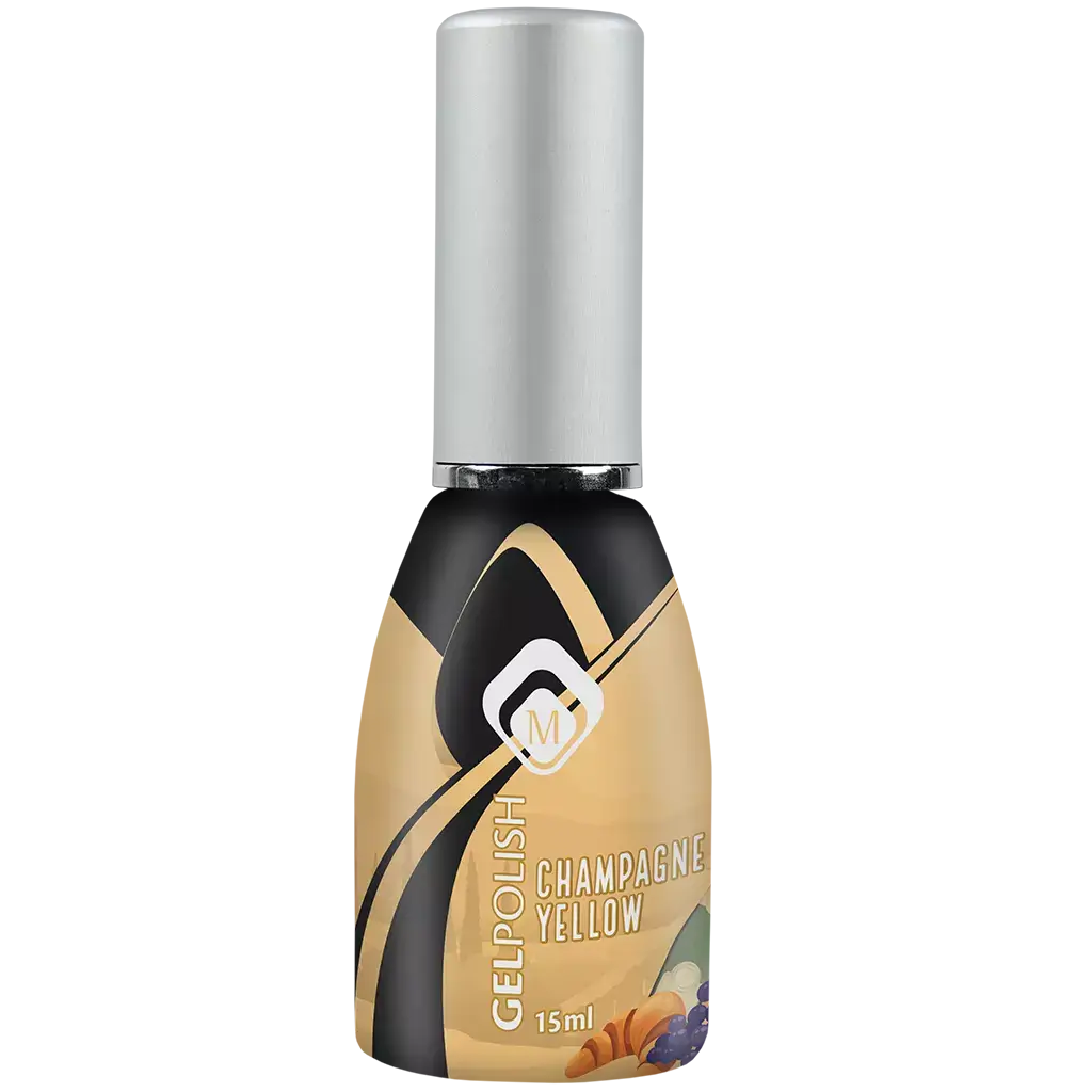 GELPOLISH CHAMPAGNE YELLOW 15 ML