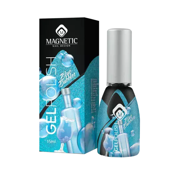 Gelpolish Blue Bubbels