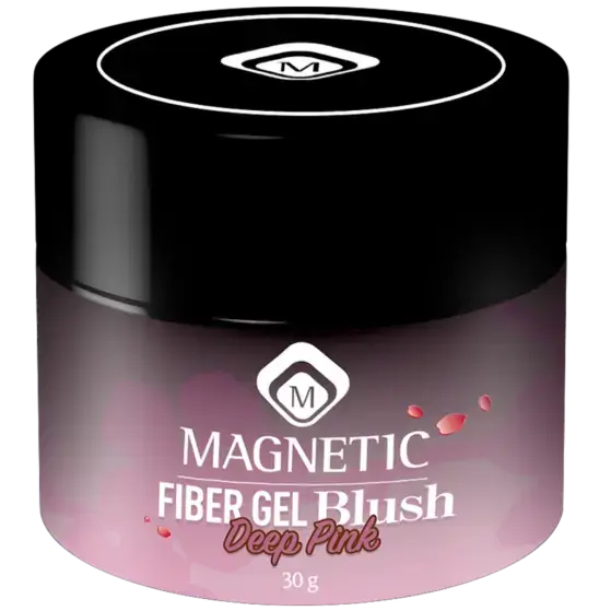 Magnetic Fiber Gel Blush Deep Pink 30 gr  TPO FREE